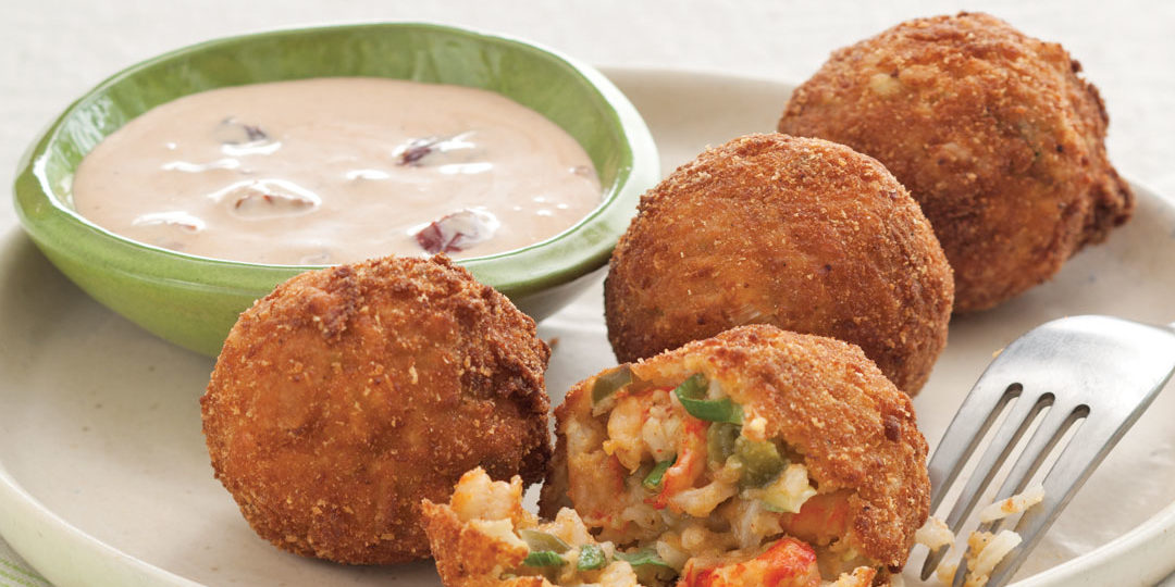 Fried Crawfish Etoufee Balls